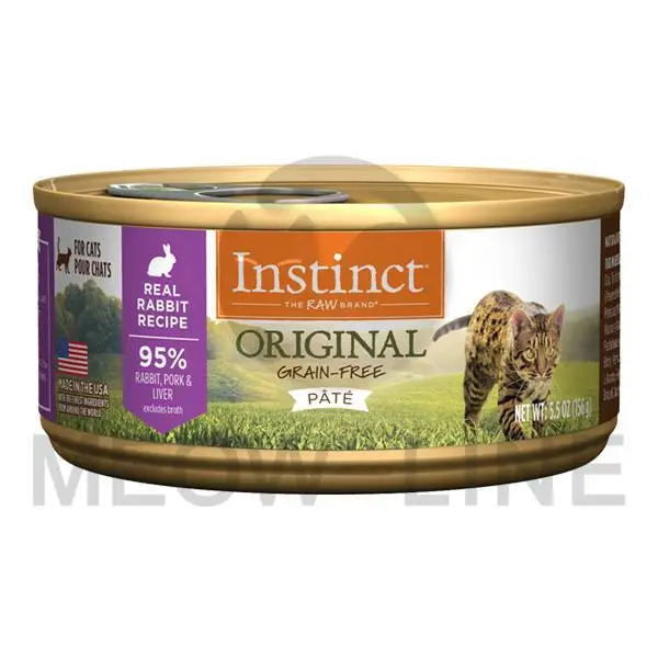 Nature's Variety Instinct 經典無穀物系列 兔肉配方貓罐 5.5oz